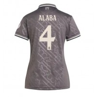 Real Madrid David Alaba #4 Replica Third Shirt Ladies 2024-25 Short Sleeve